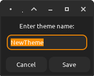 Creating a New Theme